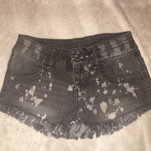 Acid Wash Jean shorts